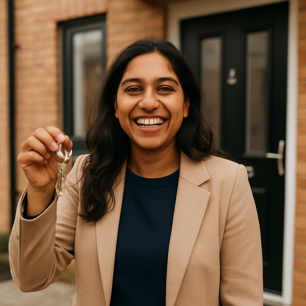 Aisha Begum, winner of the Modern Clapham Flat